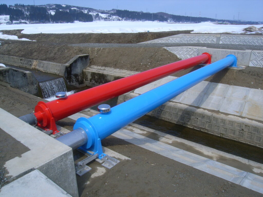 曽根工区第22次水管橋