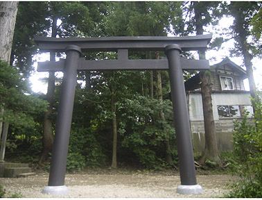 加茂諏訪神社 鳥居