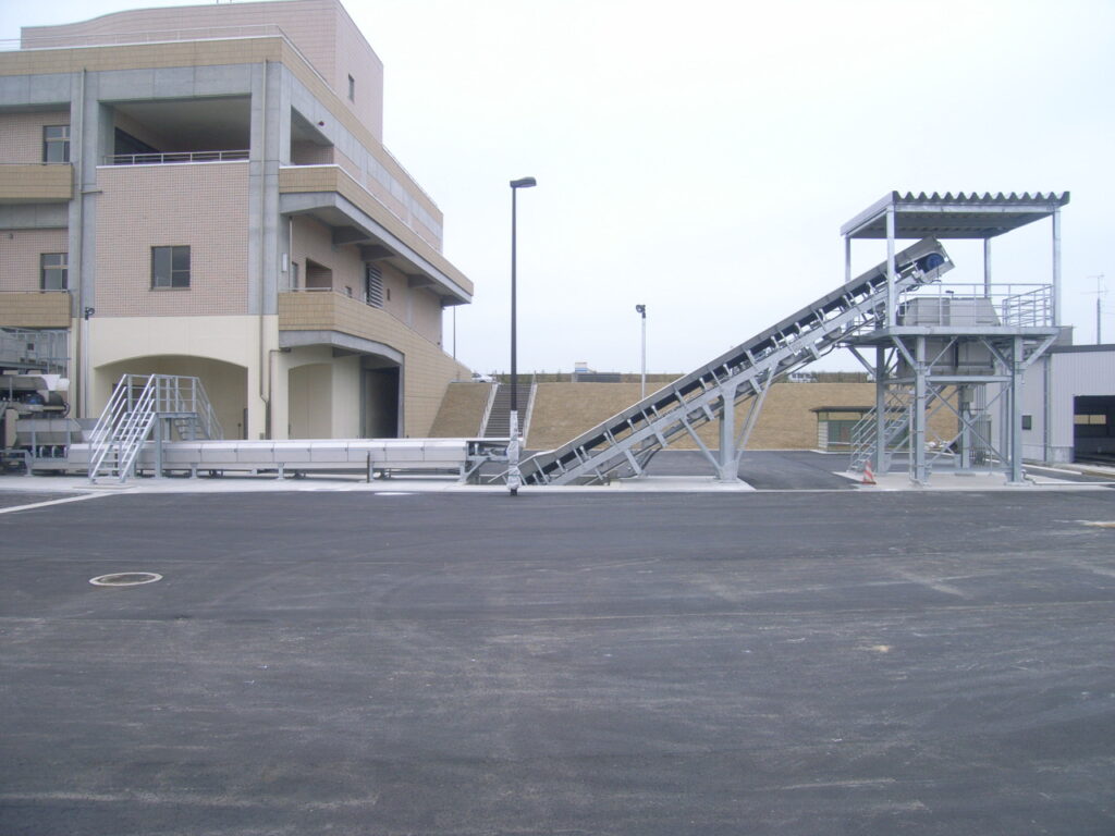 親松排水機場除塵機コンベヤ